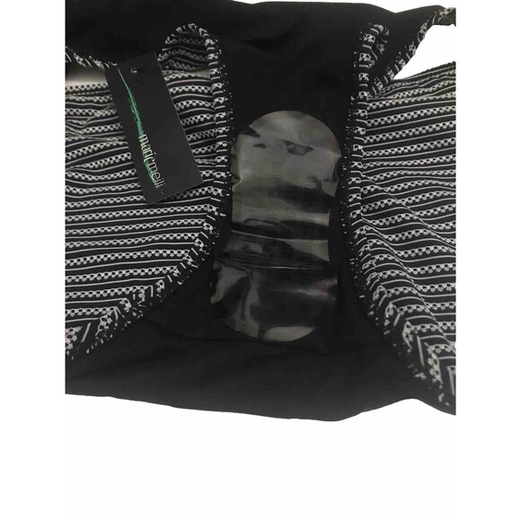 Marie Meili Women’s Bikini Bottom Size XXL Striped Black & White Color - Picture 4 of 16